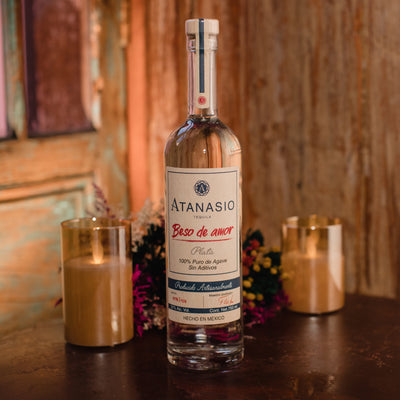 Tequila Atanasio Plata Beso de Amor