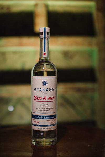 Tequila Atanasio Plata Beso de Amor