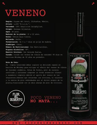 Sotol Flor del Desierto / Veneno