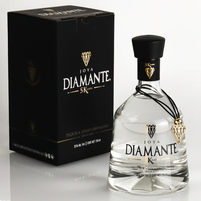 Tequila Joya Diamante 5 Kilates Añejo Cristalino