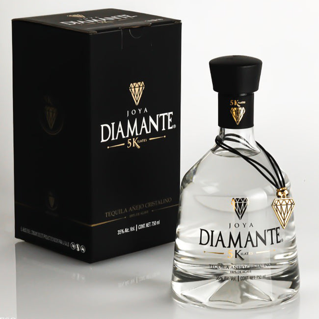 Tequila Joya Diamante 5 Kilates Añejo Cristalino