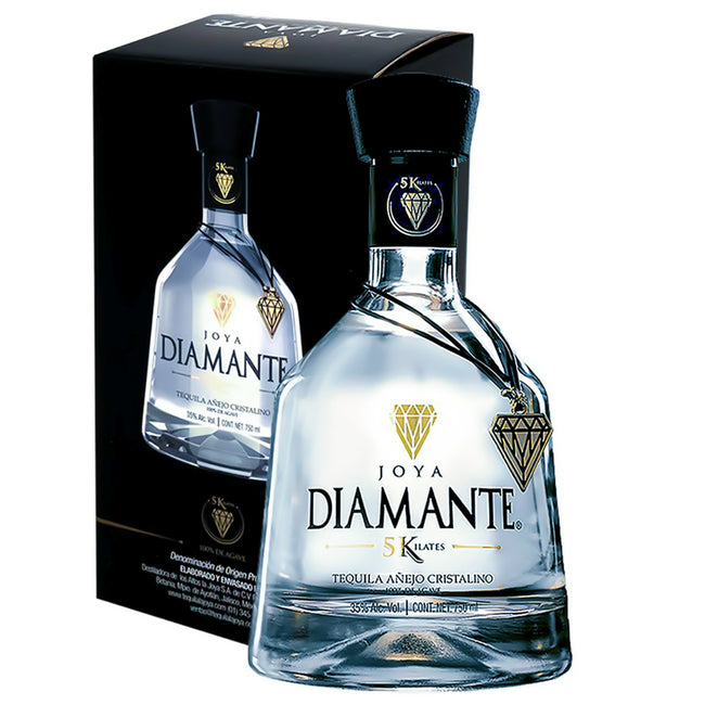 Tequila Joya Diamante 5 Kilates Añejo Cristalino
