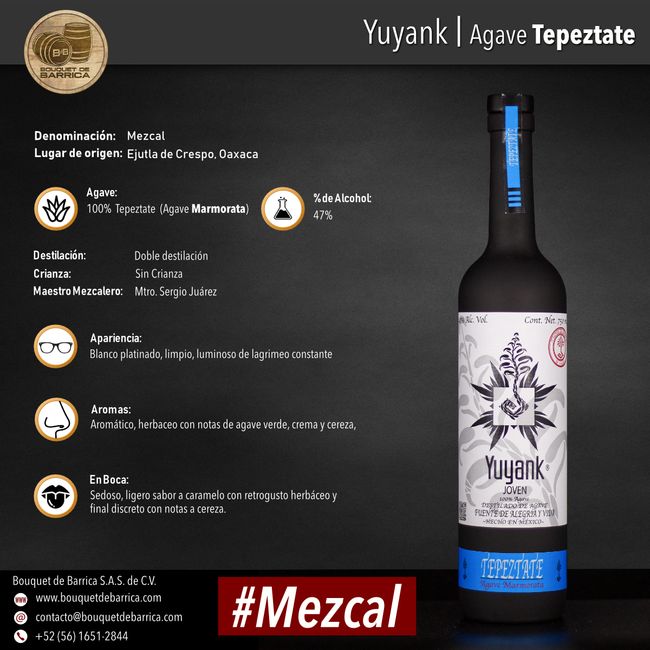 Mezcal Yuyank | Agave Tepextate
