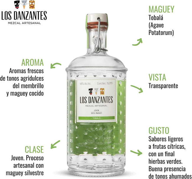 Mezcal Los Danzantes Tobalá
