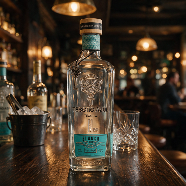 Tequila Tesoro Azul Blanco