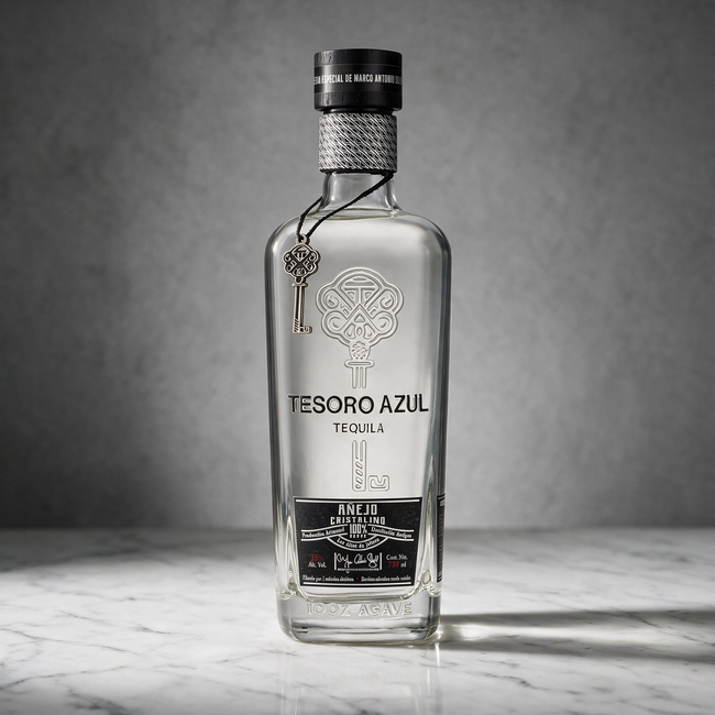 Tequila Tesoro Azul Cristalino