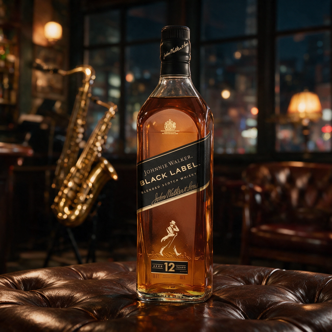 Whisky Johnnie Walker Black Label 1L